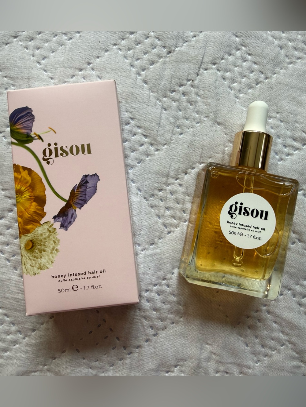 GISOU Honey Infused Hair Oil 50 ml / 1.7 oz NEW in Box